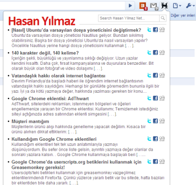 google chrome hasan yilmaz