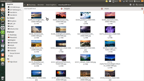 Ubuntu 11.10 - Nautilus dosya yöneticisi