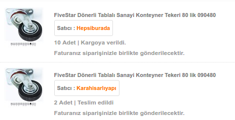 hepsiburada sanayi tekeri