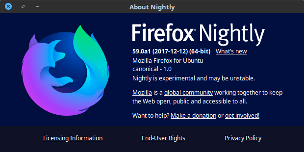 Firefox Nightly