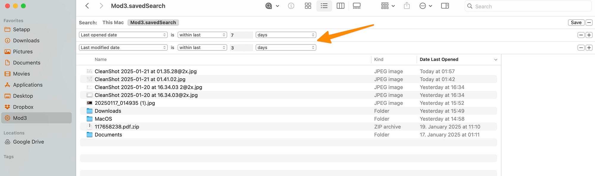 Finder — Screenshot by Author