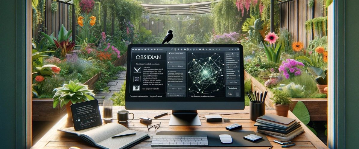 Obsidian — Image created by Author with DALL-E